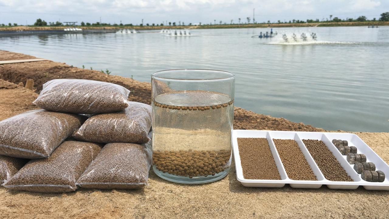 How to compare aquaculture feed for shrimp farming