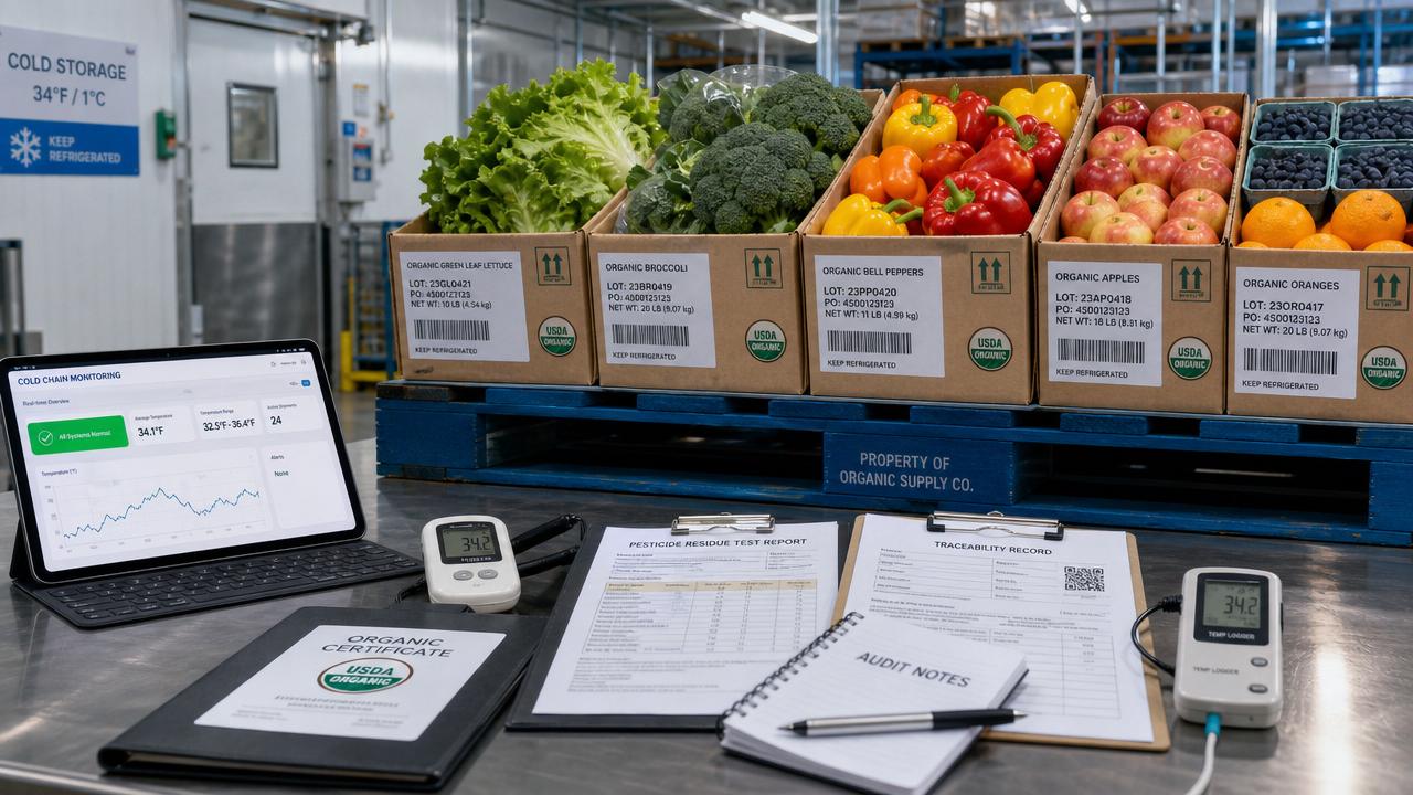 What to check before choosing organic produce suppliers in USA