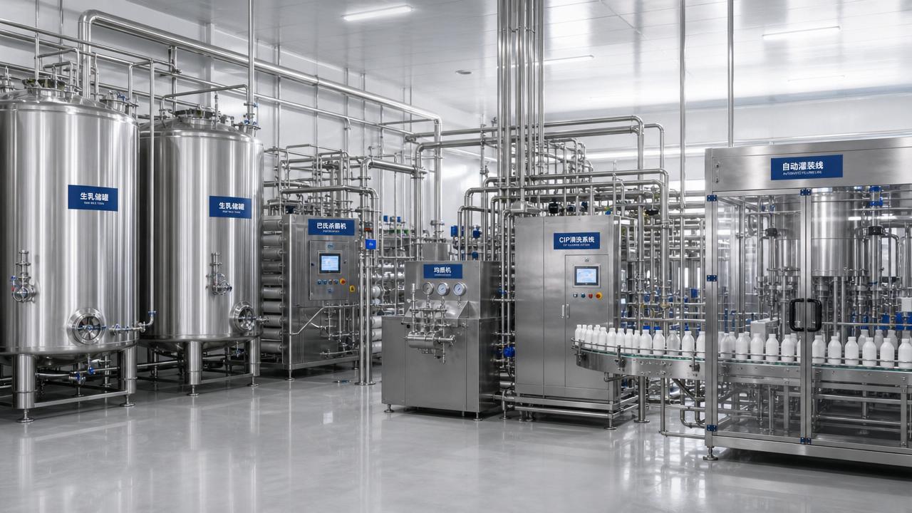 How to compare dairy products processing equipment wisely
