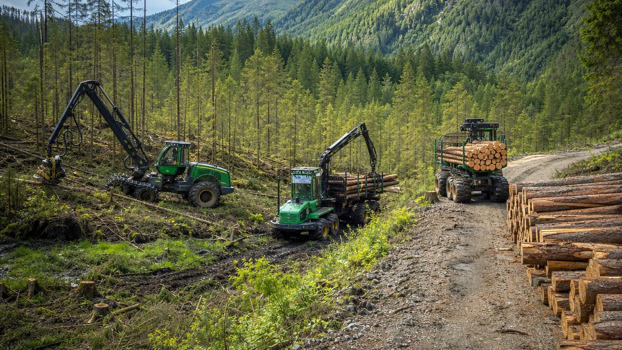 Forestry Equipment Types Explained: How to Match Machines to Terrain and Timber Tasks