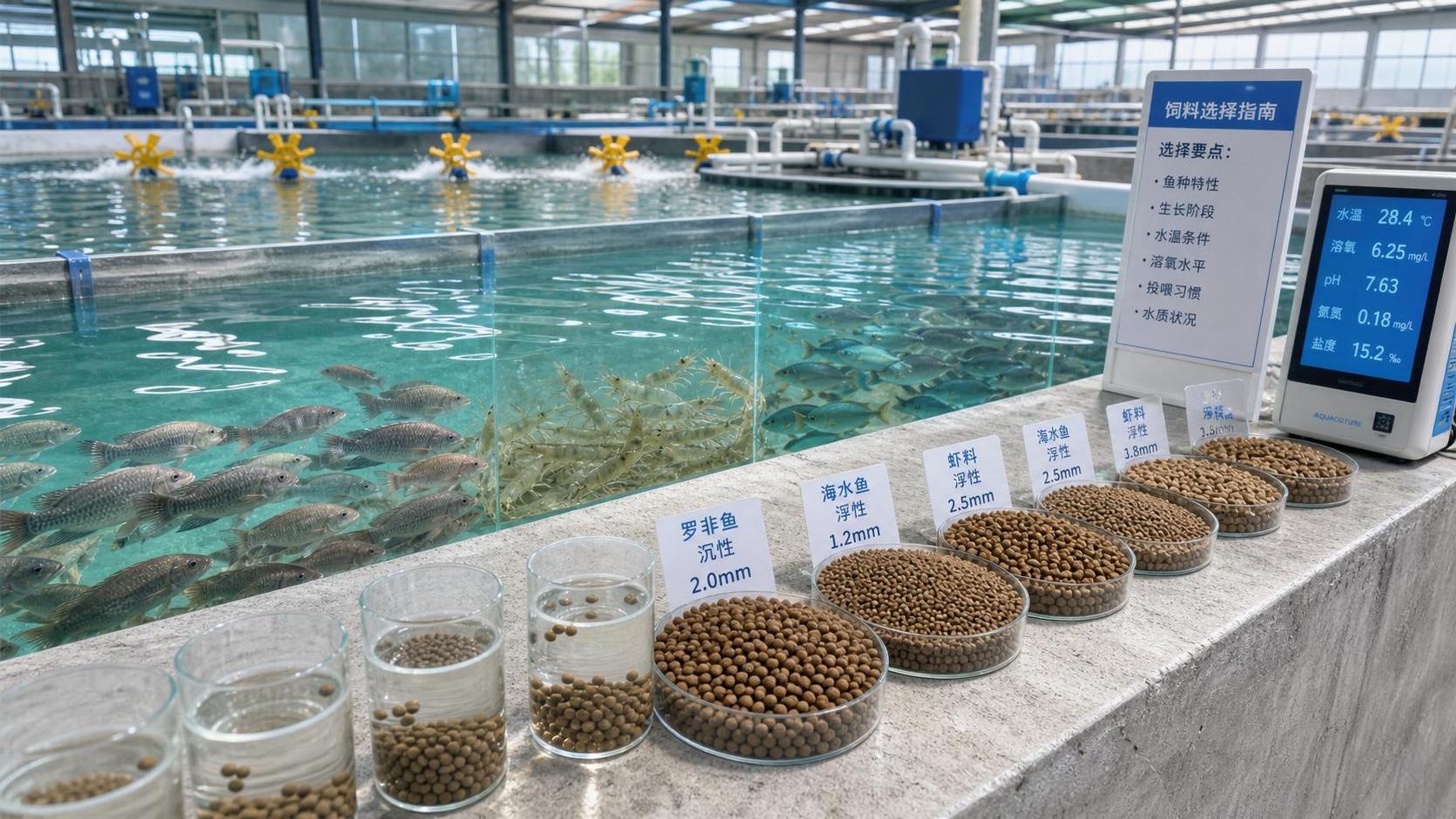 How to Choose Aquaculture Feed by Species, Growth Stage, and Water Conditions
