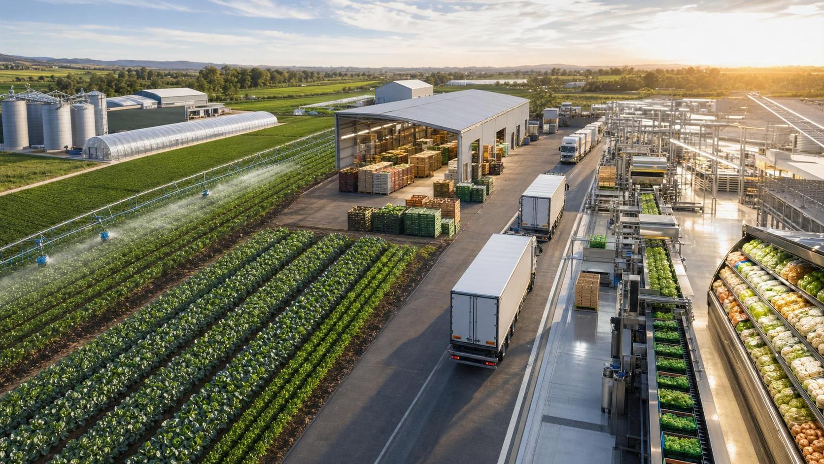 How the Agricultural Value Chain Works From Farm Input to Retail Distribution