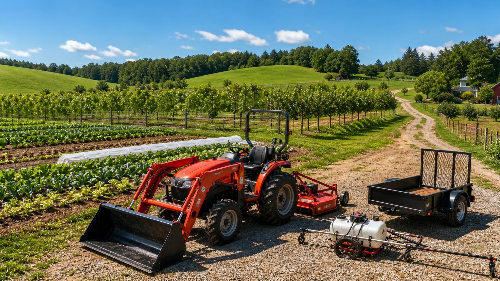 Farming Equipment for Small Farms: How to Choose Tools for 5 to 50 Acre Operations
