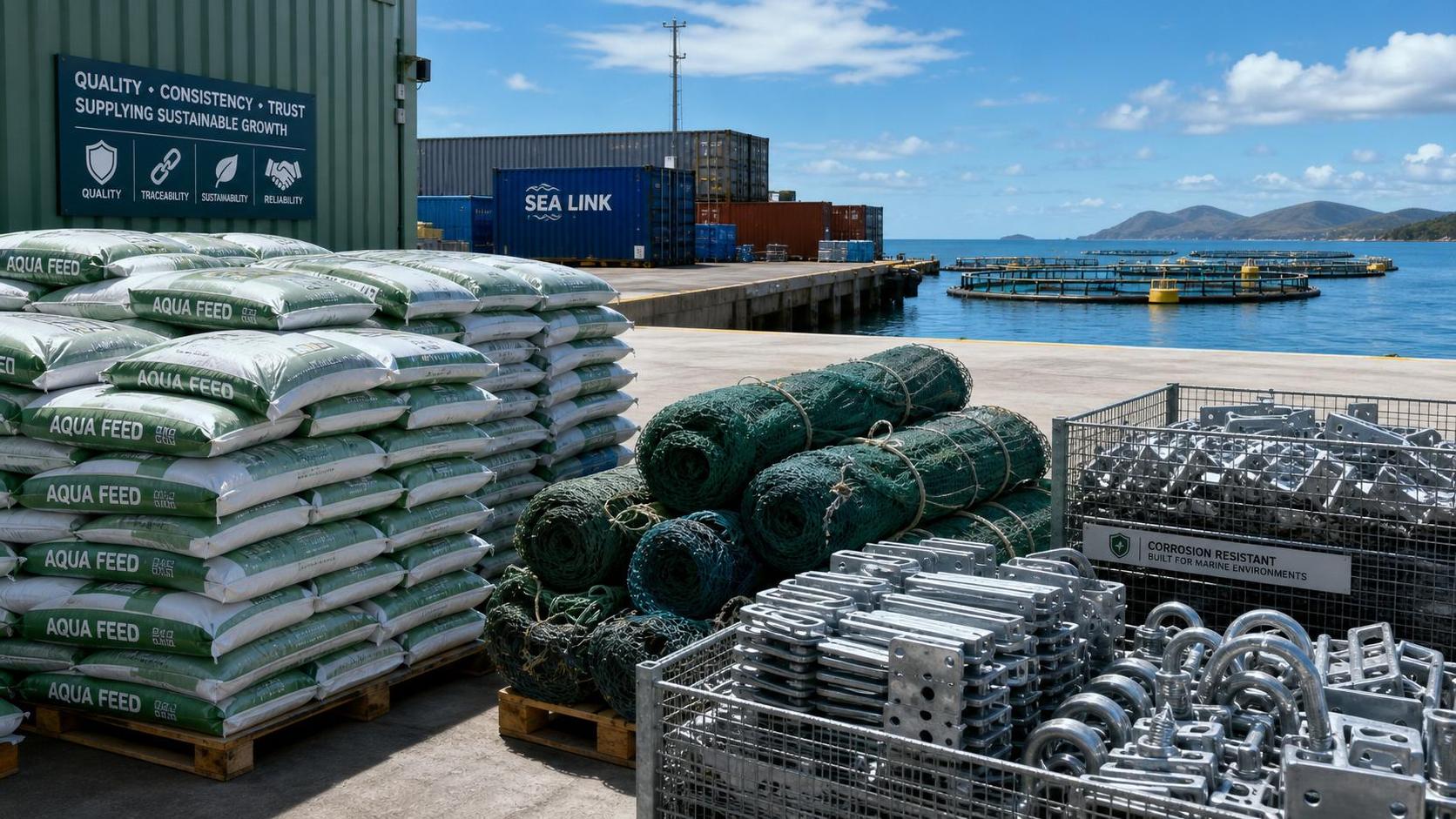How to Evaluate Aquaculture Supplies Manufacturers for Feed, Nets, and Farm Hardware
