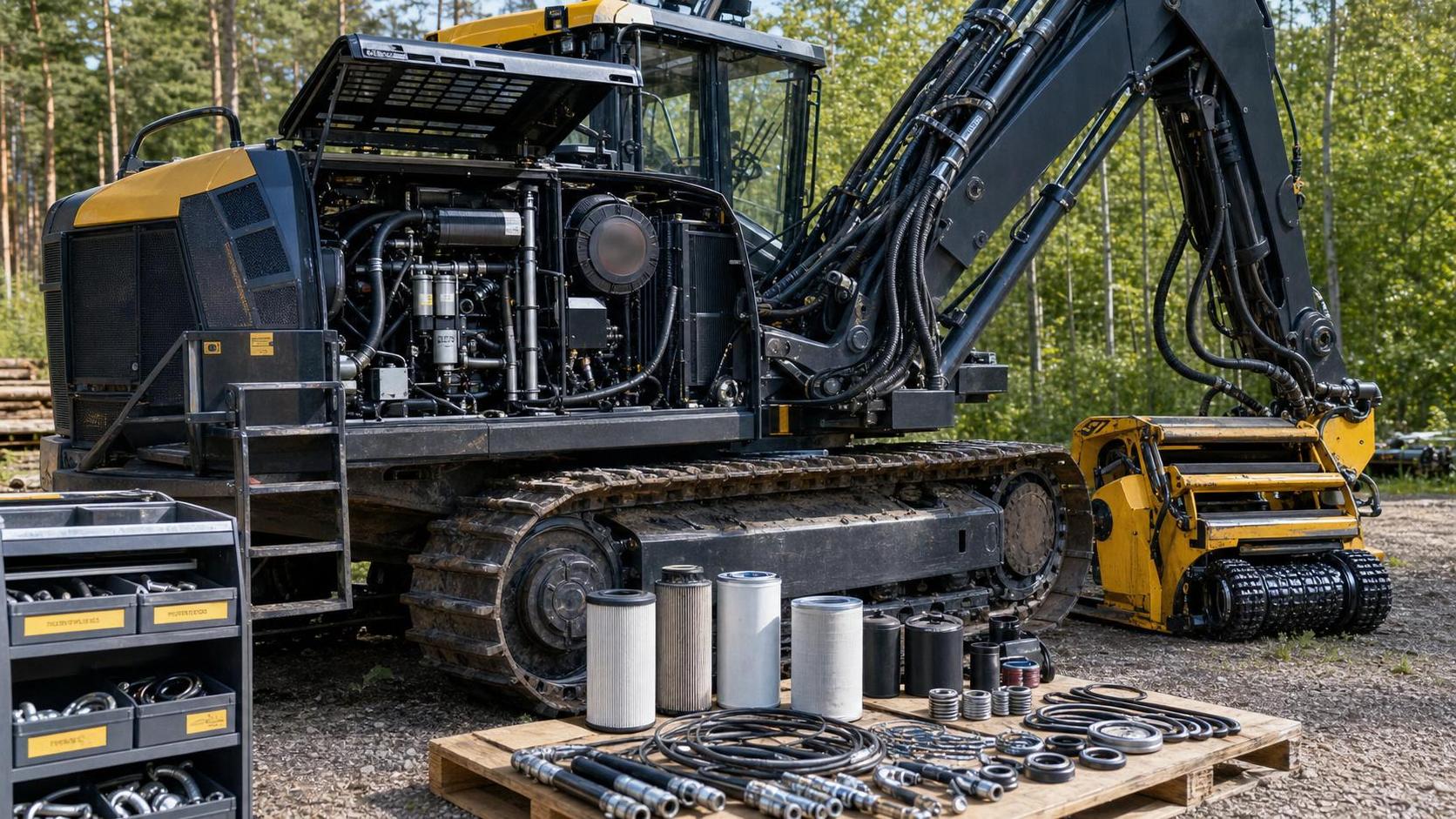 Forestry Equipment Maintenance Checklist: Common Failures, Spare Parts, and Service Timing