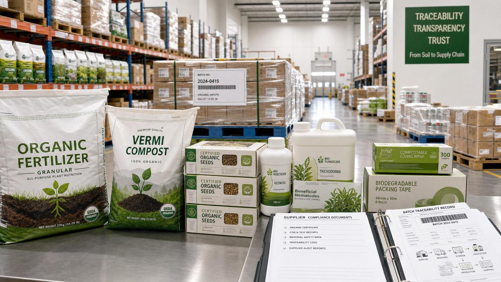 How to Evaluate an Organic Farming Supplies Distributor for Product Range and Compliance