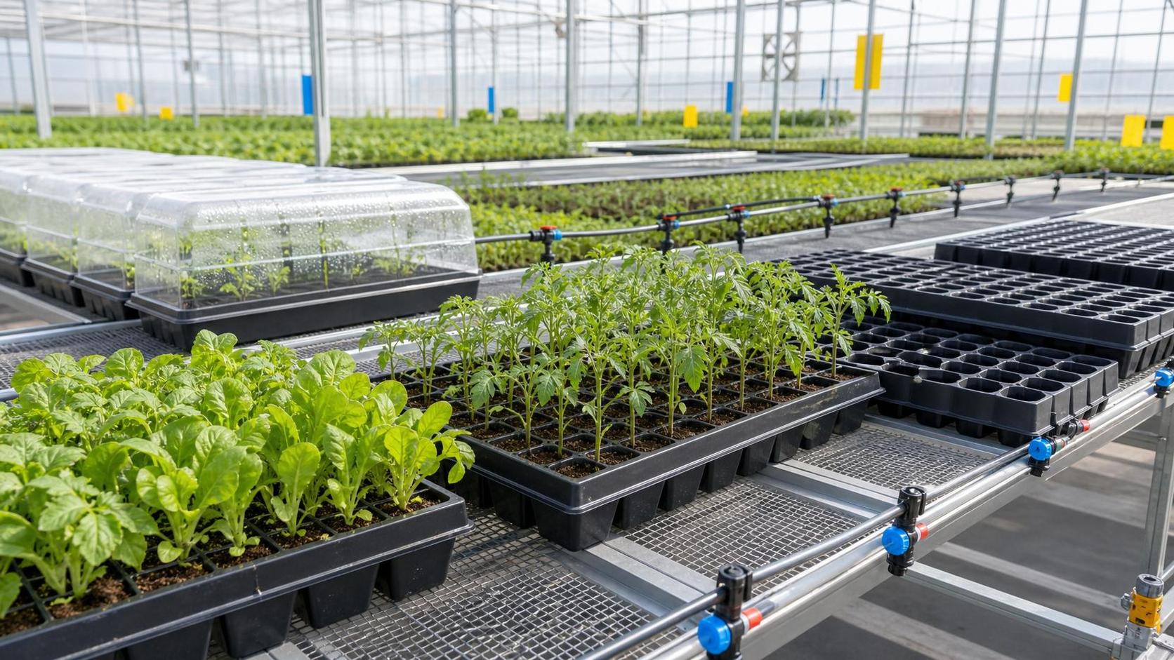 Seedling Greenhouse Supplies: Which Trays, Covers, and Irrigation Parts Fit Your Setup?