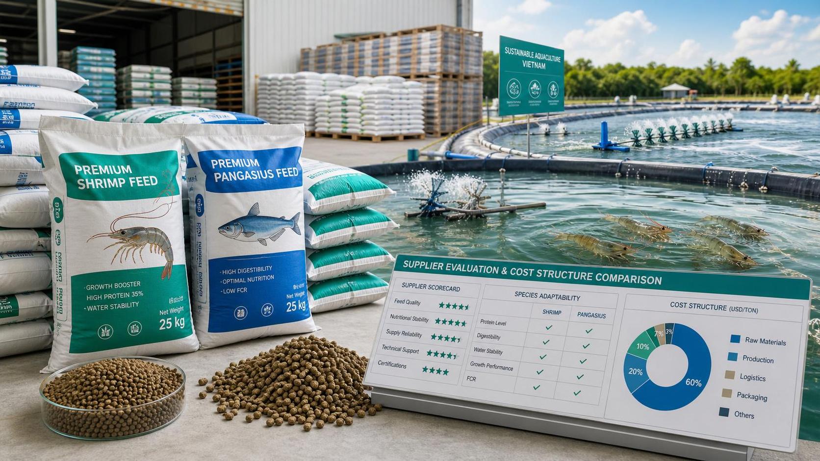 Aquaculture Feed Vietnam: How to Evaluate Suppliers, Species Focus and Cost Structure