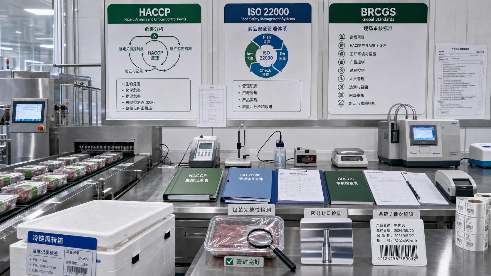 Food Safety Standards for Processors: HACCP, ISO 22000 and BRCGS Compared