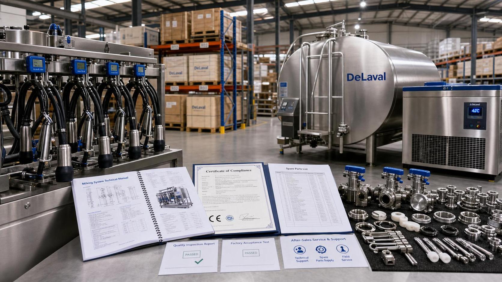 Dairy Farming Equipment Importers: How to Verify Supplier Documents and After-Sales Support