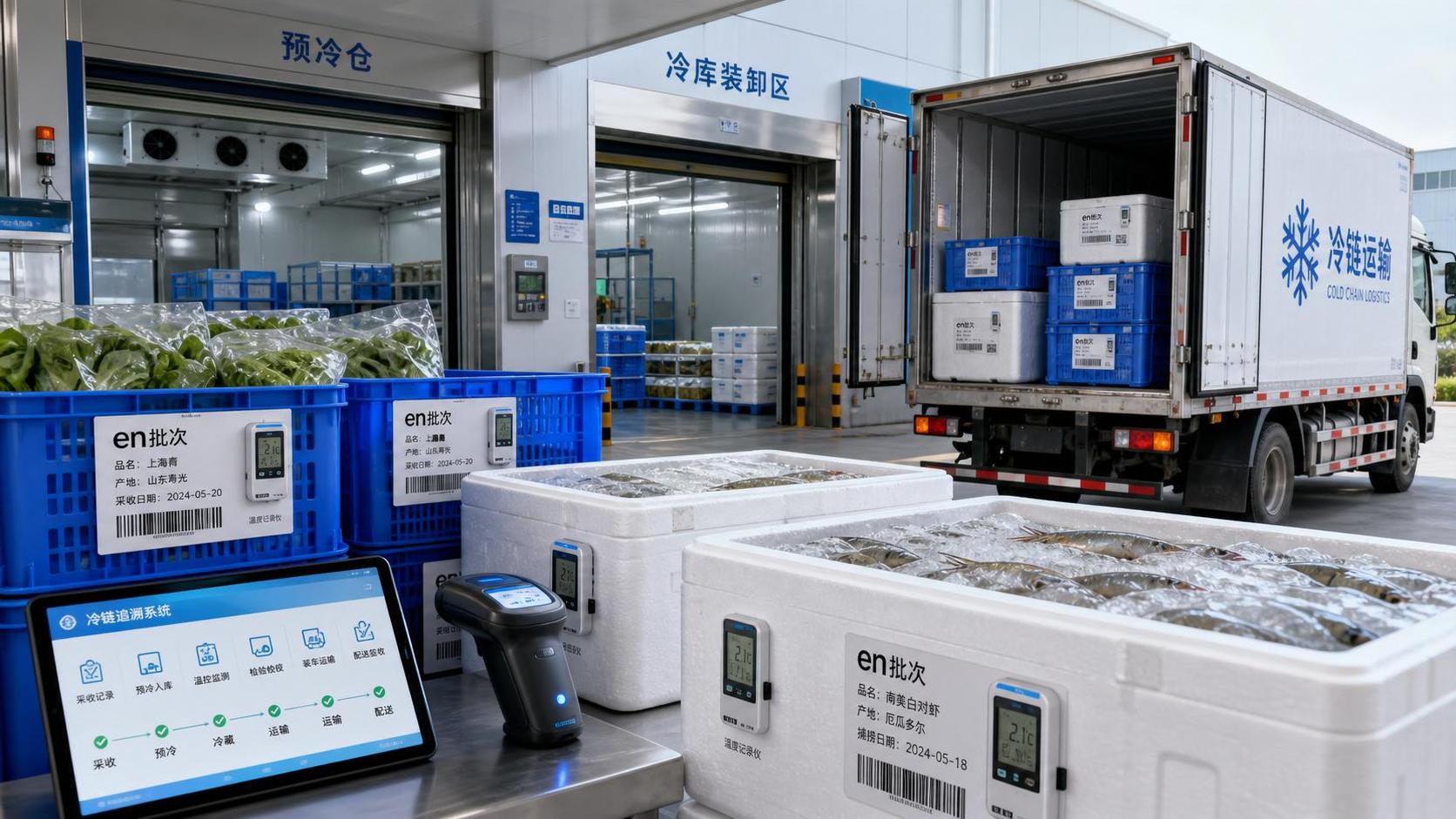 How Agricultural Cold Chain Traceability Works from Harvest to Distribution