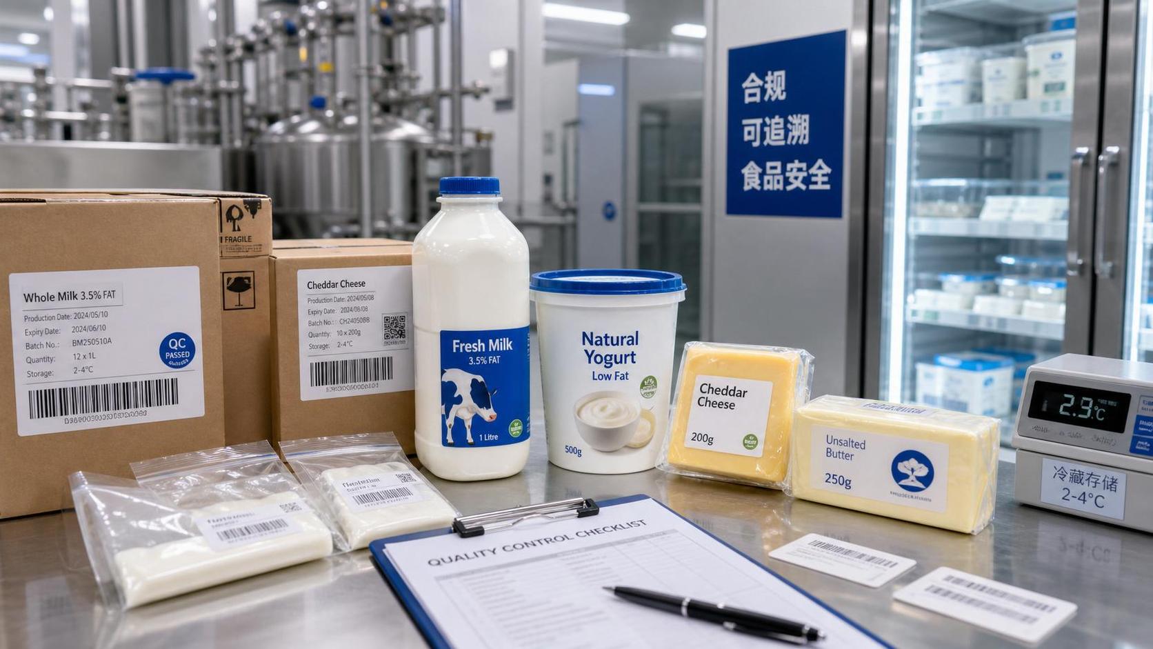 Dairy Products Compliance Checklist: Key Labeling, Traceability, and Safety Points to Review