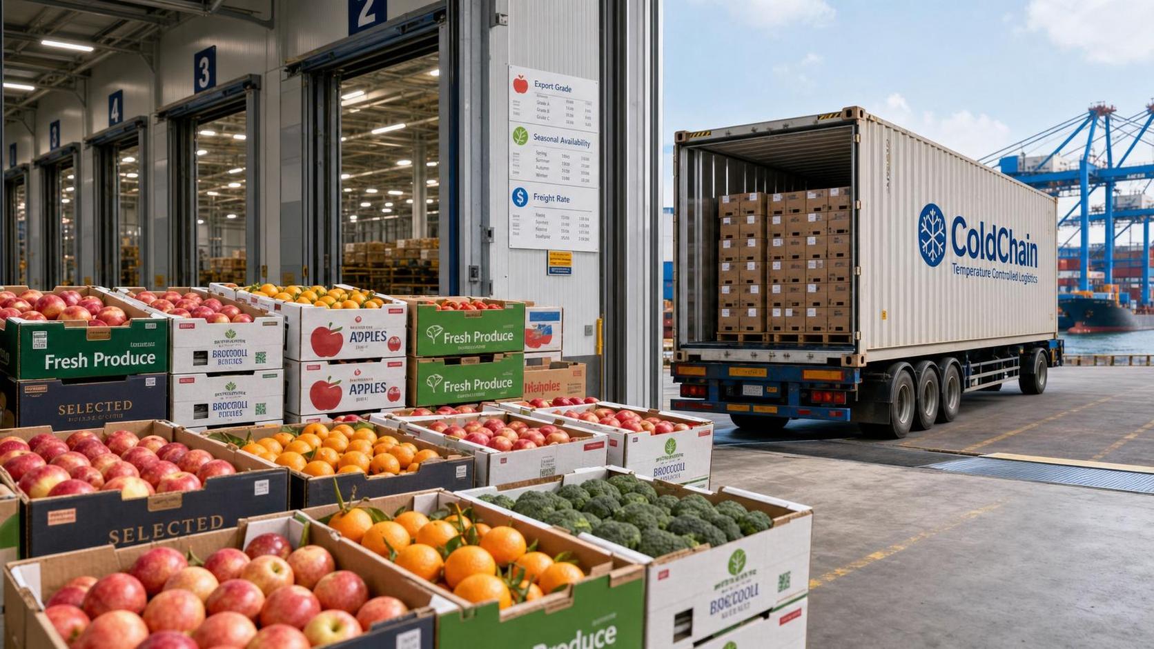 Fruit and Vegetable Exports Pricing: How Freight, Seasonality, and Grade Affect Quotes