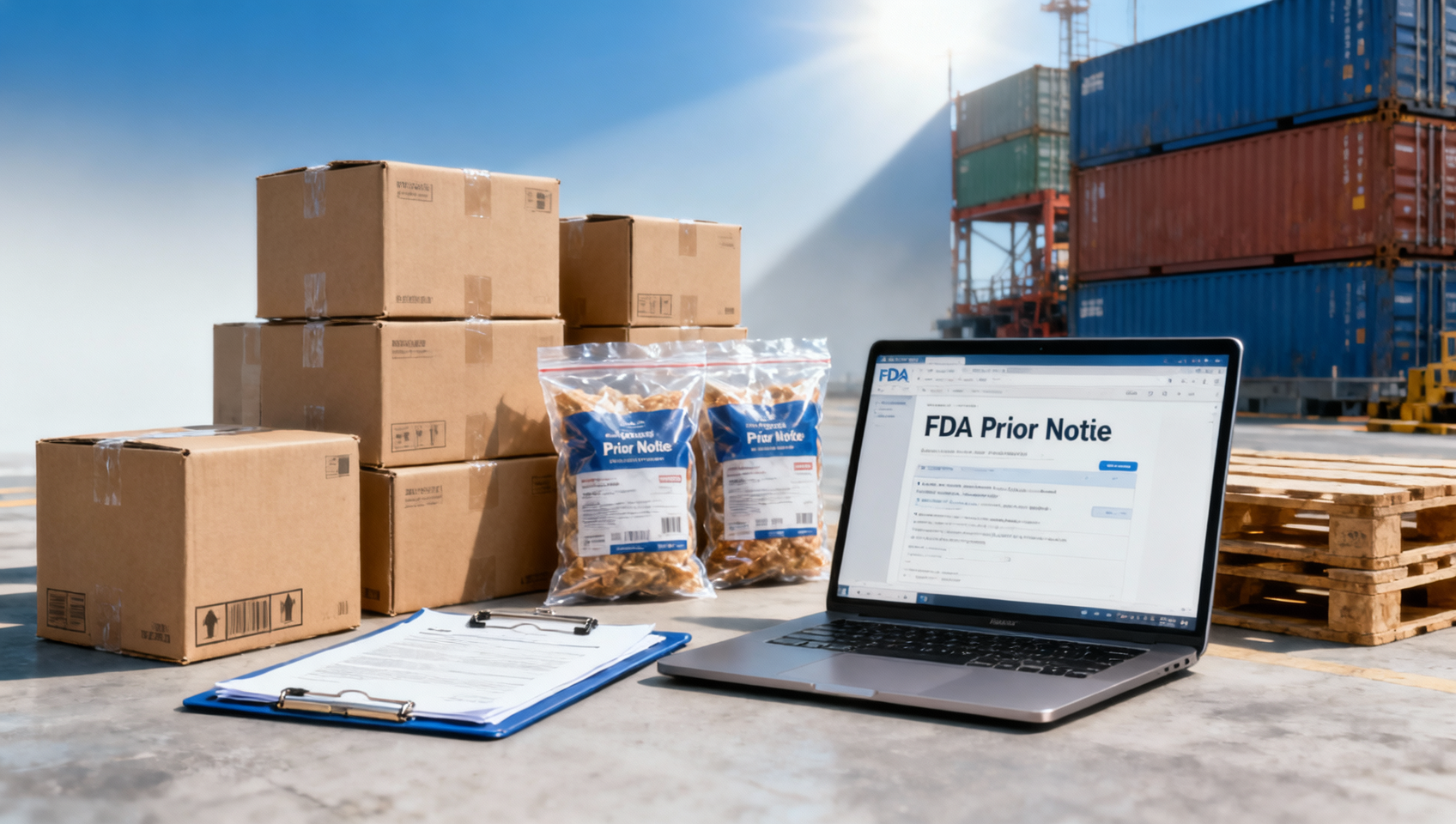 FDA Mandates Electronic Prior Notice for Food Imports