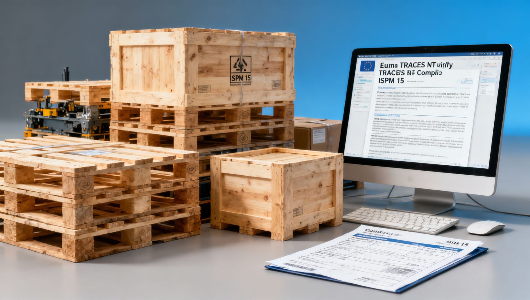 EU Mandates ISPM 15 E-Verification for Wood Packaging