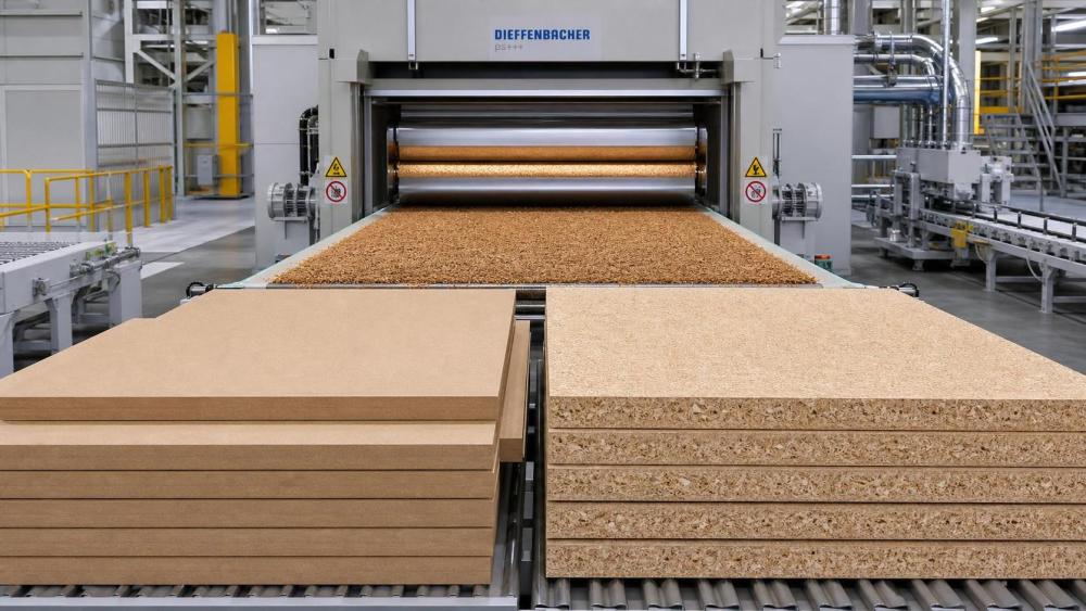 How resin selection affects panelboard wood processing quality