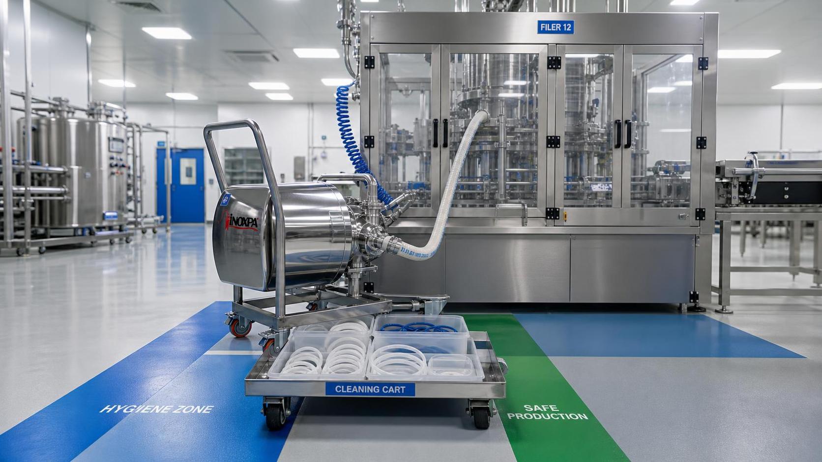 How equipment handling affects food safety on production lines