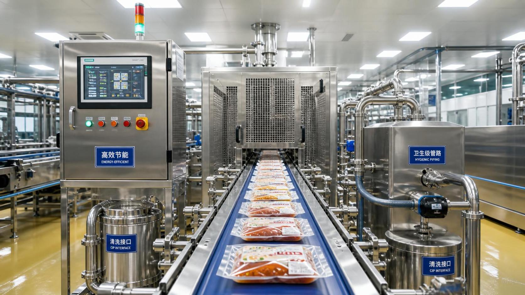 Which factors determine food processing equipment ROI?