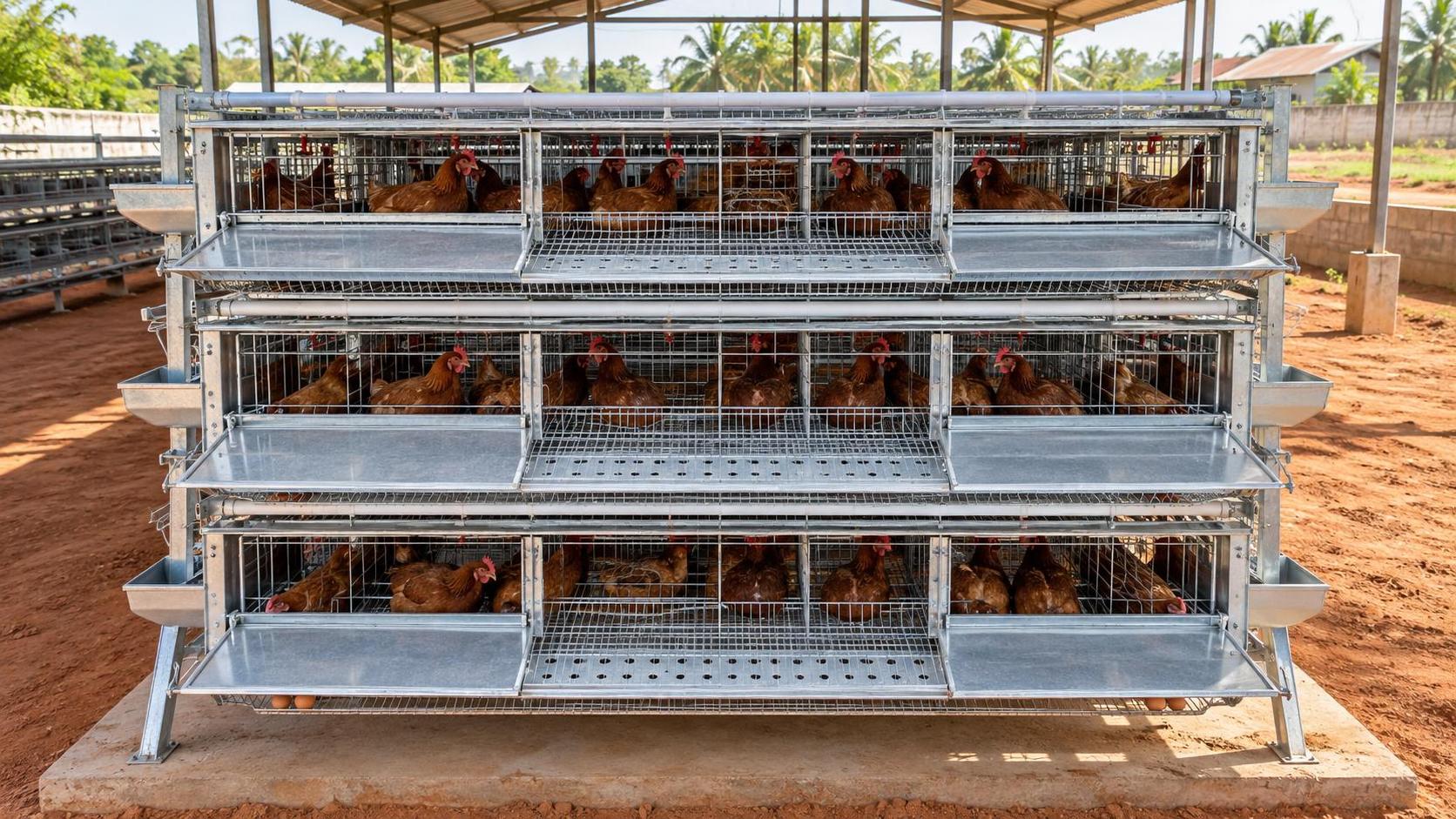How Poultry Cage Material and Design Affect Long-Term Farming Costs in Nigeria
