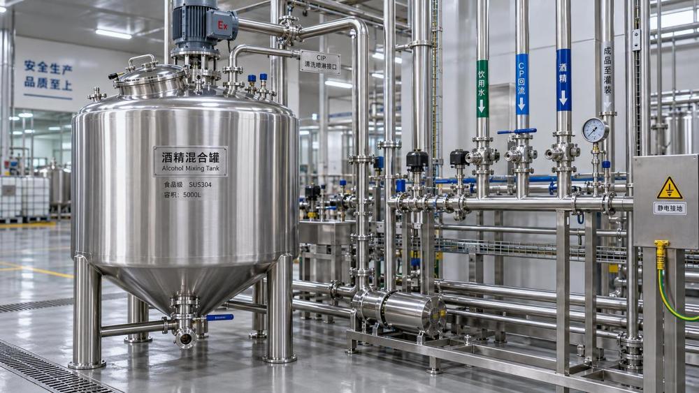 What to Verify Before Ordering Stainless Steel Mixing Tanks for Alcohol