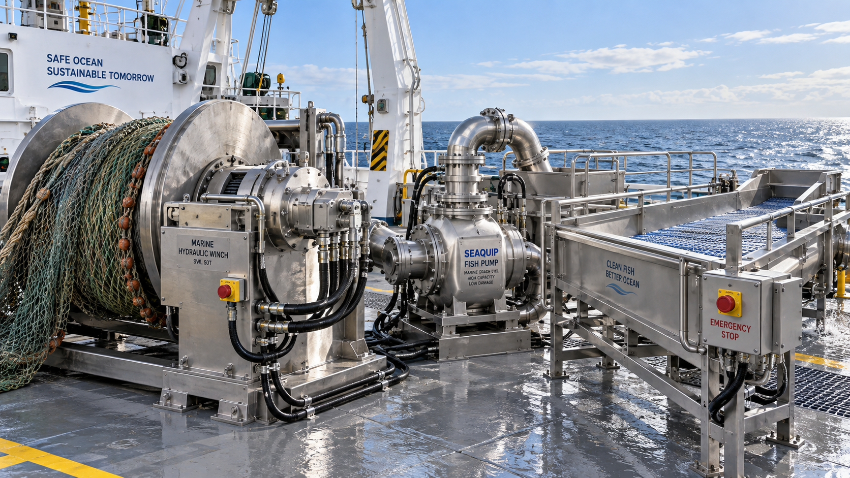 Selecting Marine Fishery Equipment for Offshore Vessels: Capacity, Corrosion, and Safety