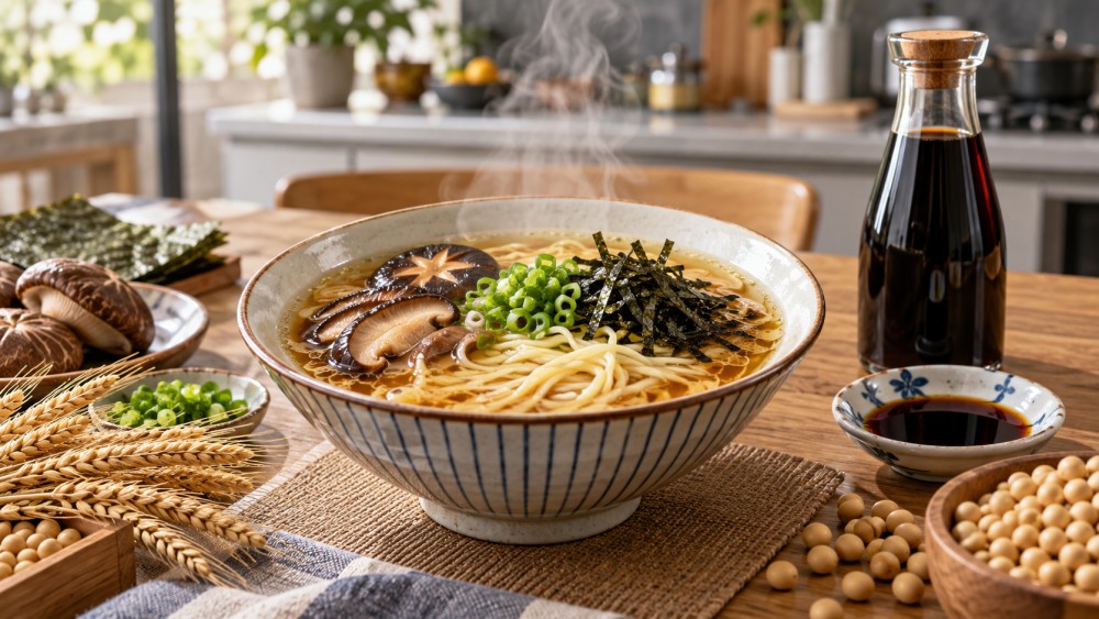 What Determines Soy Sauce Flavor Balance and Quality for Noodle Dishes