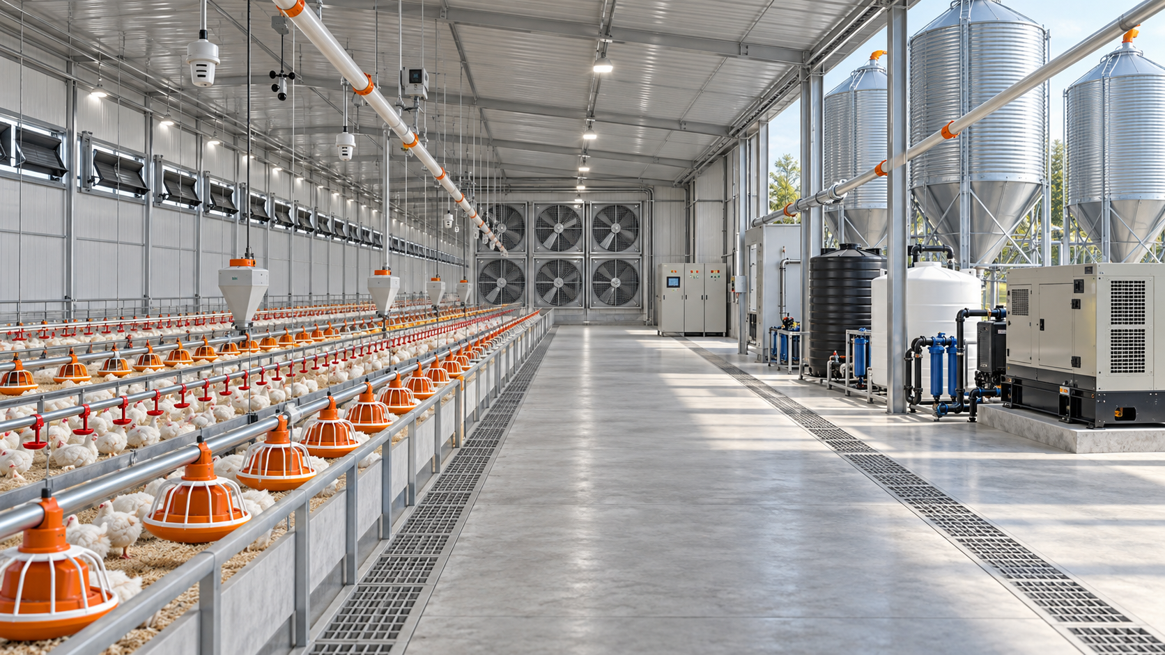 Planning a Poultry House Setup: Equipment Layout and Utility Needs