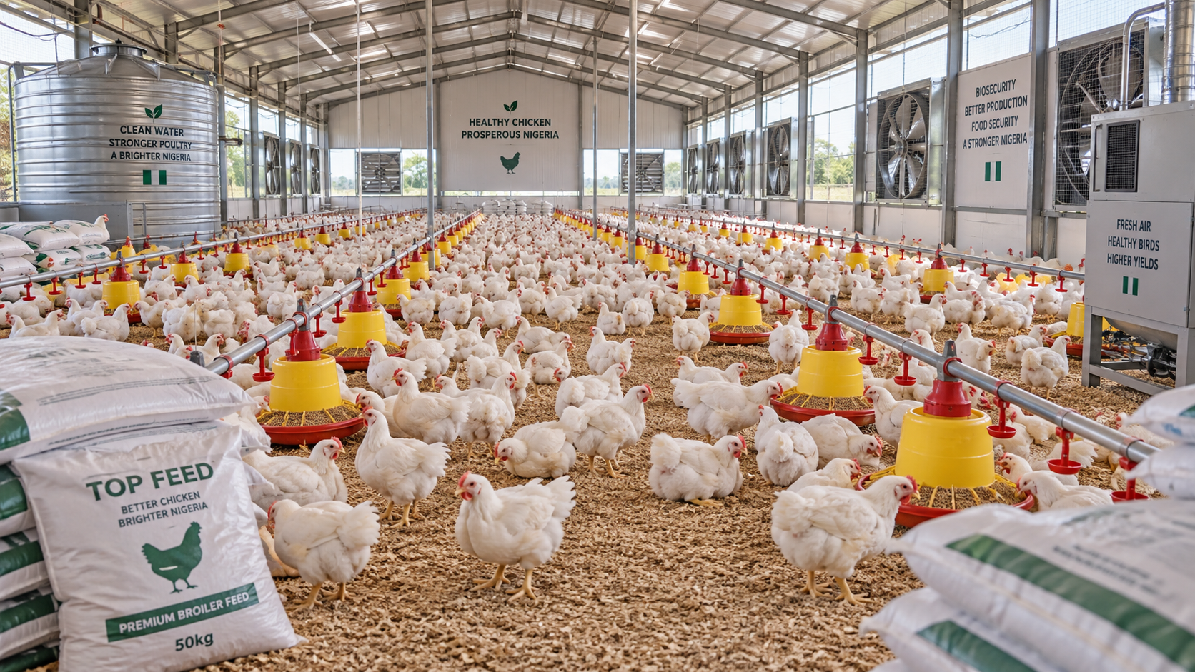 What Determines the Startup Budget for 1,000 Broilers in Nigeria?