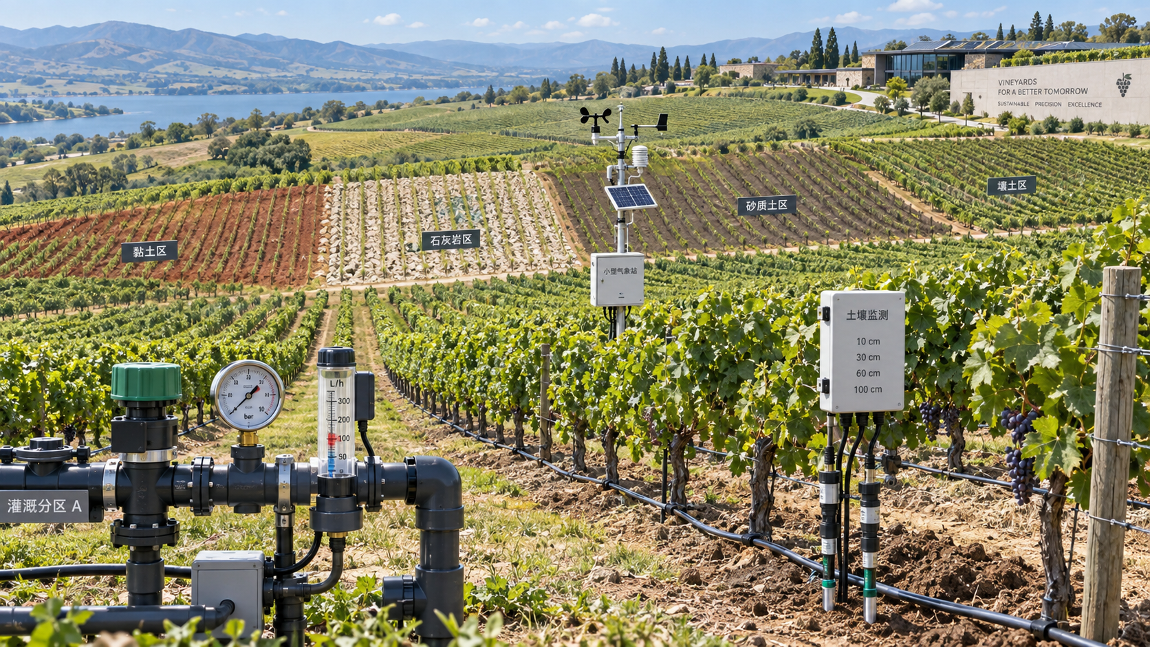 How to Select Smart Irrigation Systems for Vineyards by Block and Soil Type