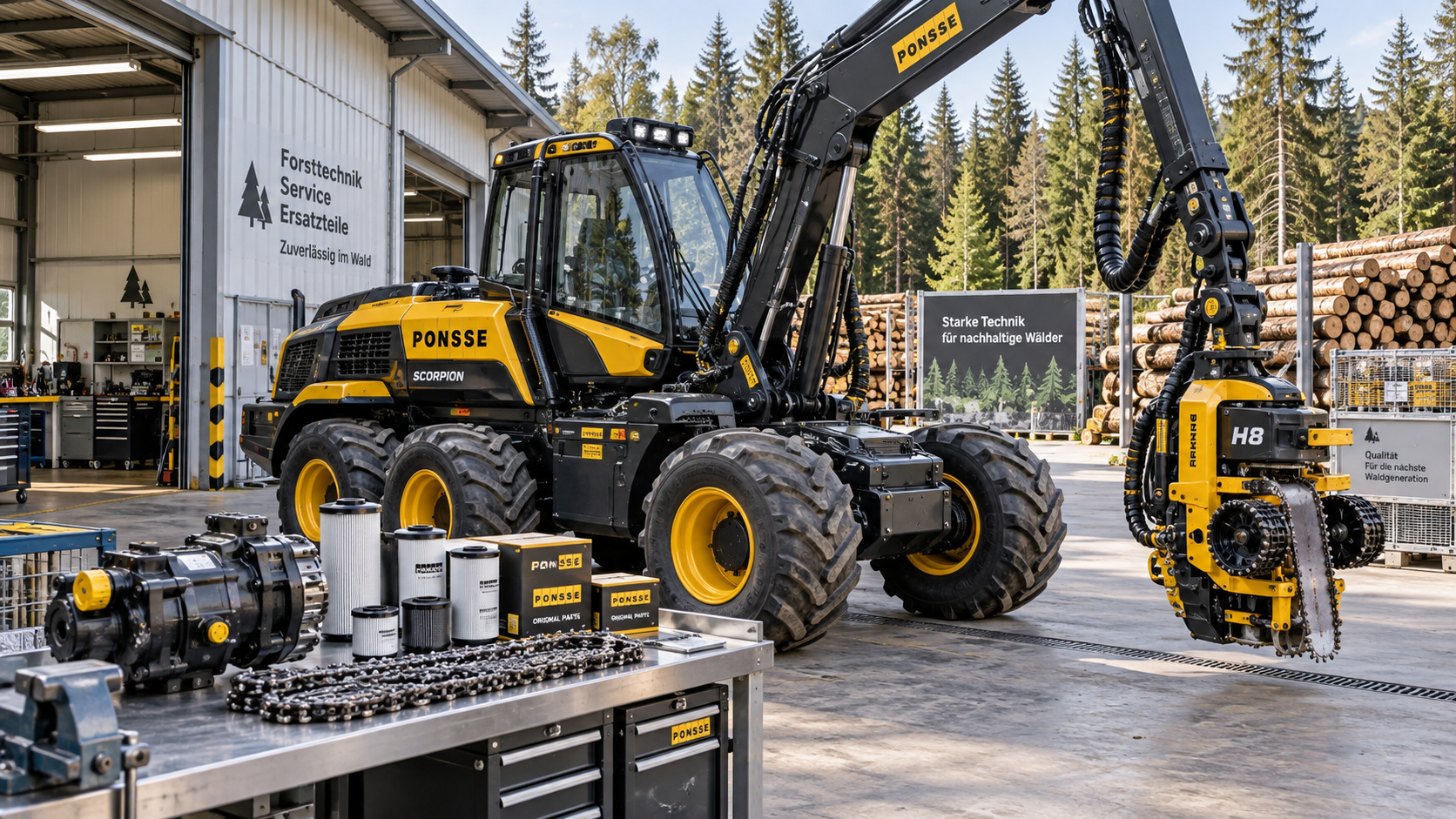 Buying Forestry Equipment in Germany: Parts, Service, and Ownership Costs