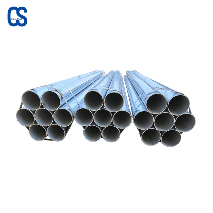 DX51D Galvanized Steel Round Pipe