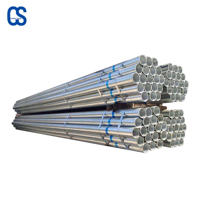 Q195 Galvanized Steel Round Pipe
