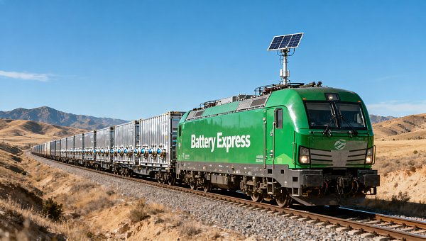 Chongqing China-Europe Railway Launches Lithium Iron Phosphate Battery Express Chongqing China-Europe Railway Launches Lithium Iron Phosphate Battery Express
