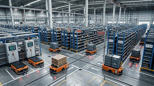 When AGV Robots Become a Bottleneck on the Shop Floor When AGV Robots Become a Bottleneck on the Shop Floor