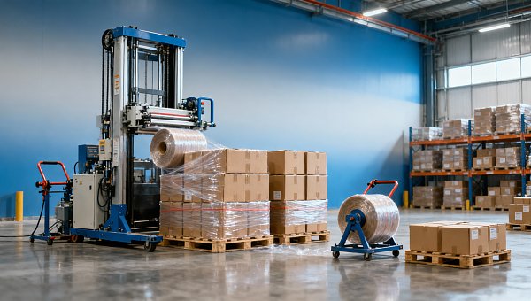 Stretch Wrapping Machines: Manual or Automatic for Throughput?