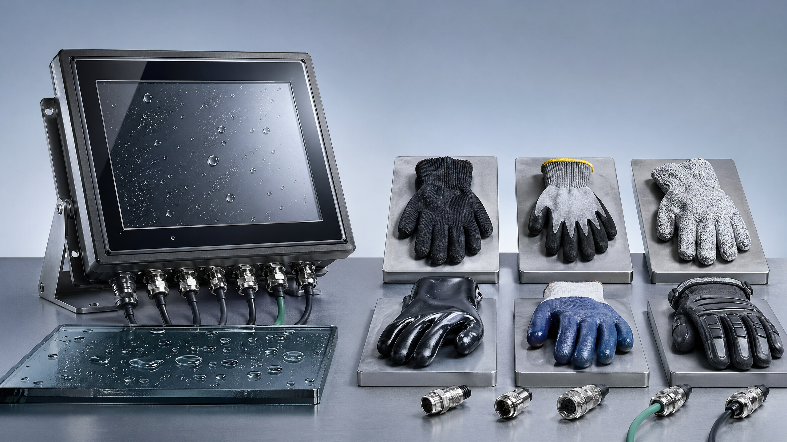 HMI Touch Panels with Gloves: Why Response Still Varies