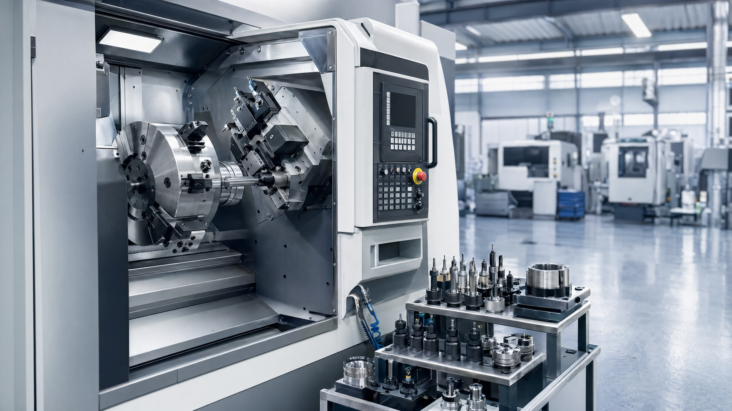 CNC Turning Centers and the Real Cost of Setup Changes