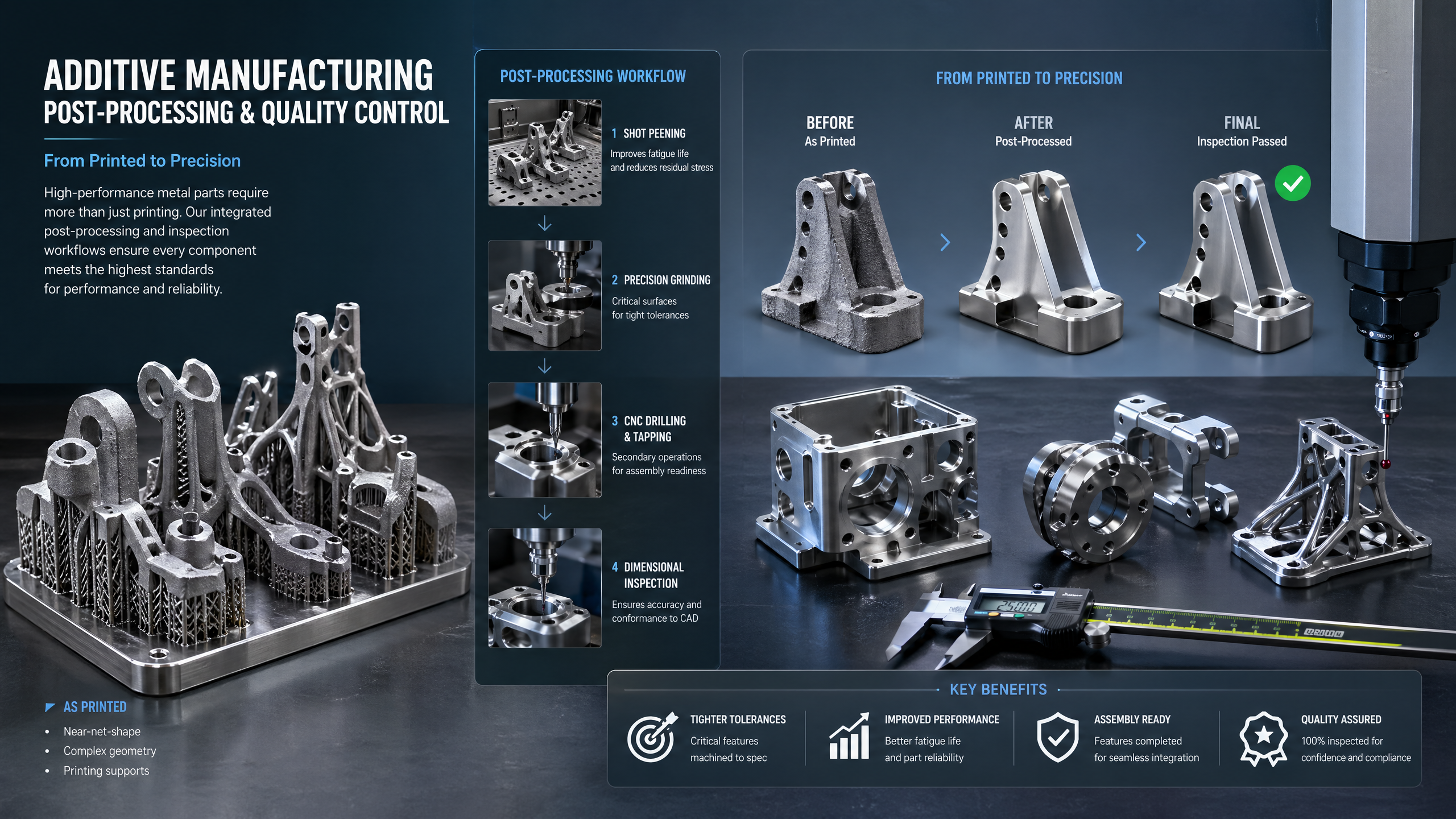The Post-Processing Gap in Additive Manufacturing Services