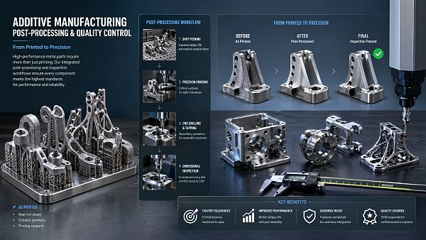 The Post-Processing Gap in Additive Manufacturing Services The Post-Processing Gap in Additive Manufacturing Services