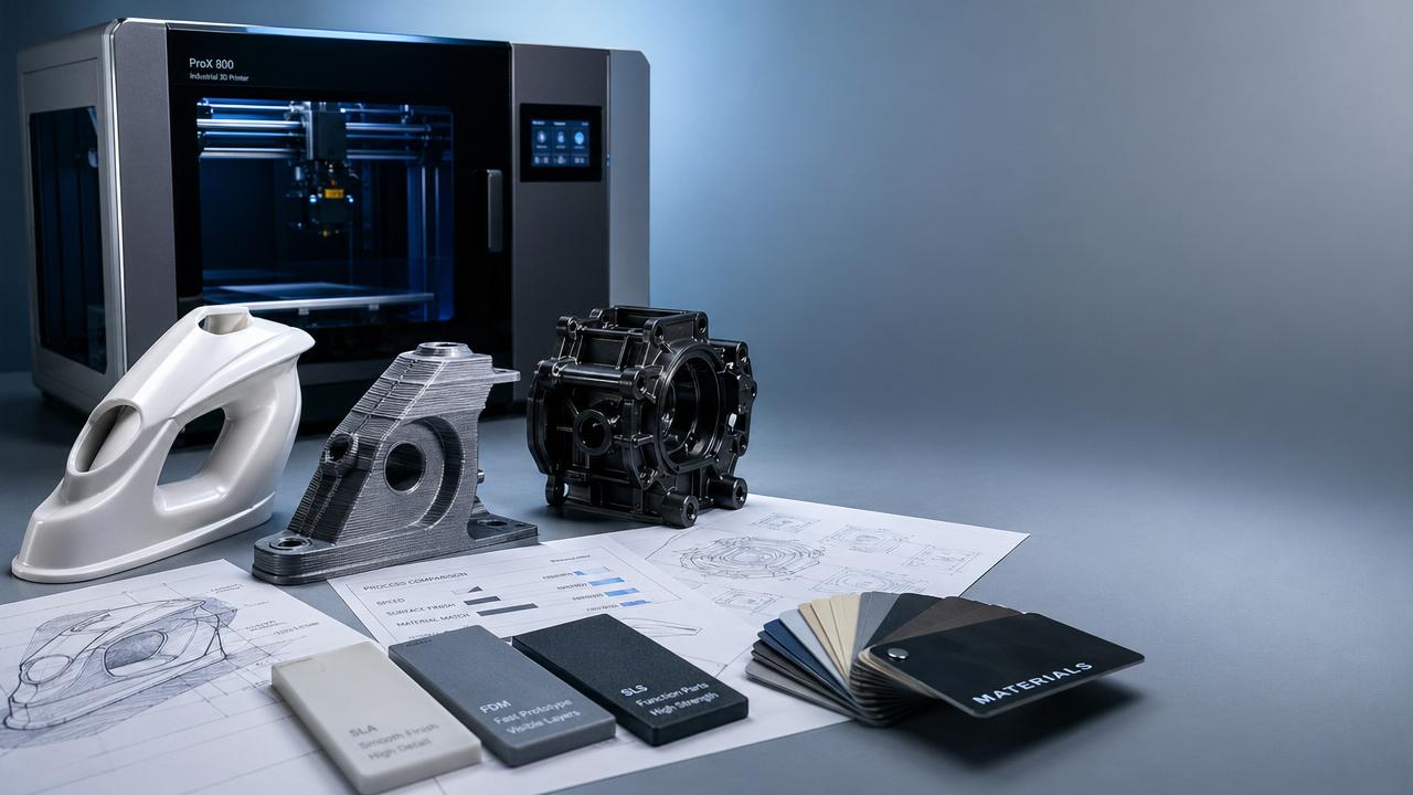 3D Printing Prototyping: Fast Turnaround or Better Finish?