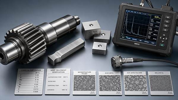 High Strength Steel Forgings: What Should Be Tested First? High Strength Steel Forgings: What Should Be Tested First?