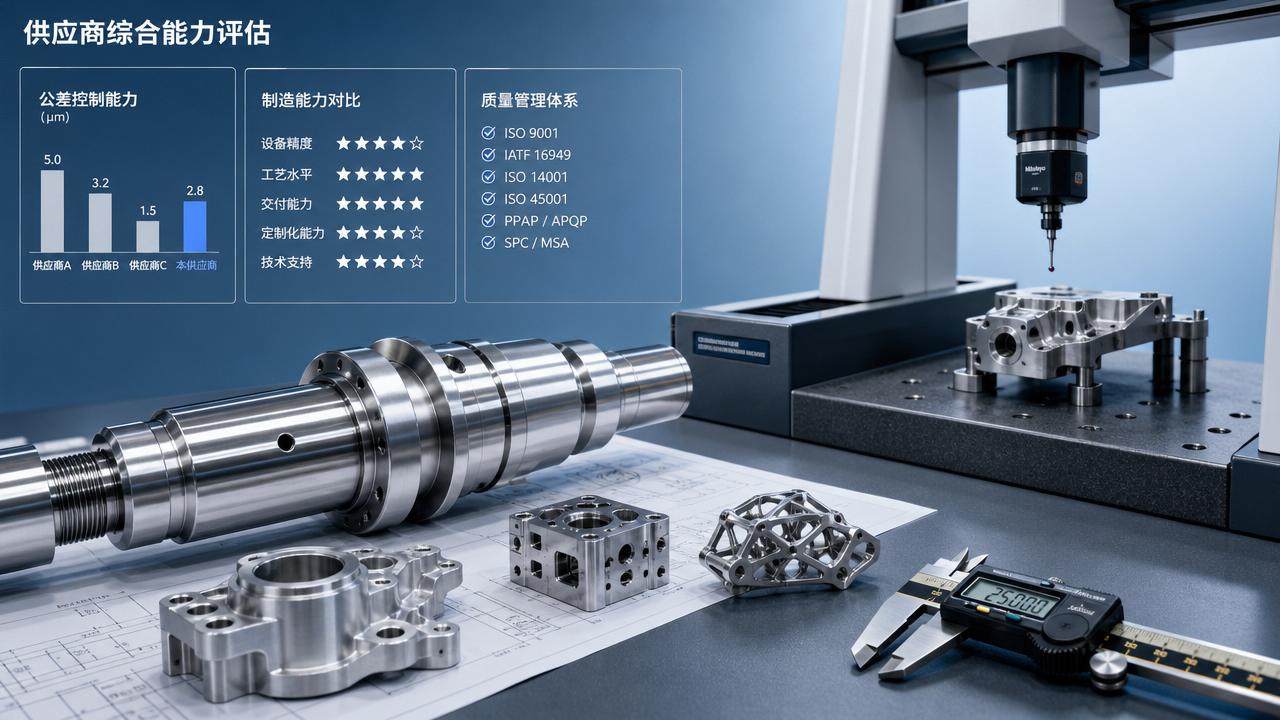 How to Compare a Precision Engineering Components Supplier
