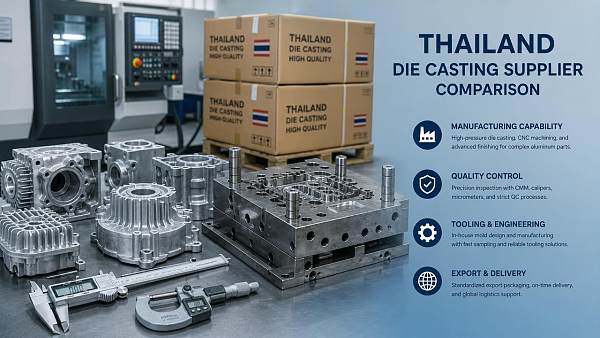 How to compare a die casting parts supplier in Thailand How to compare a die casting parts supplier in Thailand