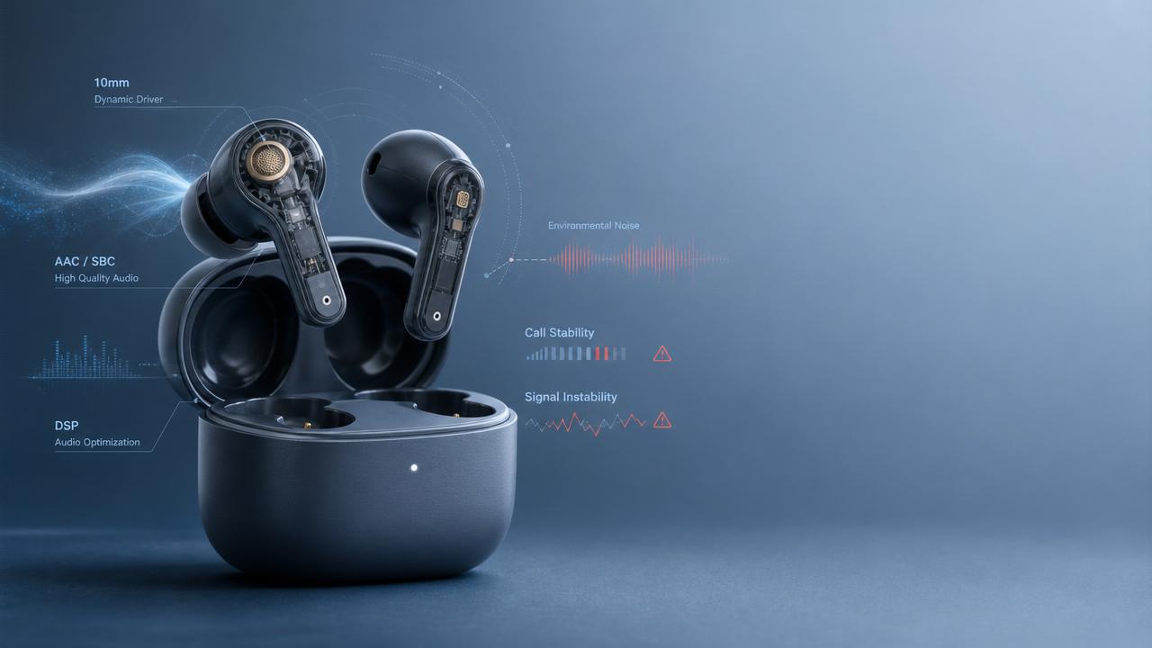 Why TWS earbuds sound great in ads but not on calls