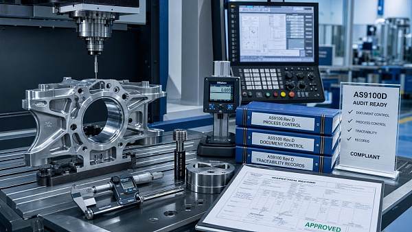AS9100 Aerospace Machining: What Fails an Audit Most Often AS9100 Aerospace Machining: What Fails an Audit Most Often