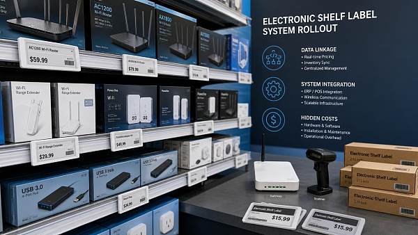 Electronic shelf labels and the hidden cost of system rollout