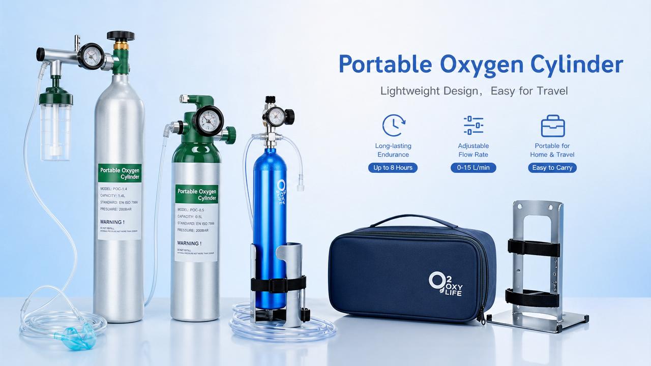Portable Oxygen Cylinders: How Long Will They Last in Practice?