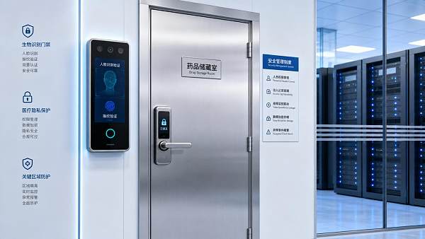 Biometric Access Control for Hospitals and Privacy Tradeoffs