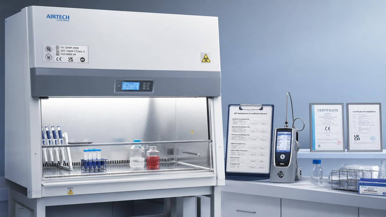 Biosafety Cabinets: What Certification Labels Do Not Guarantee