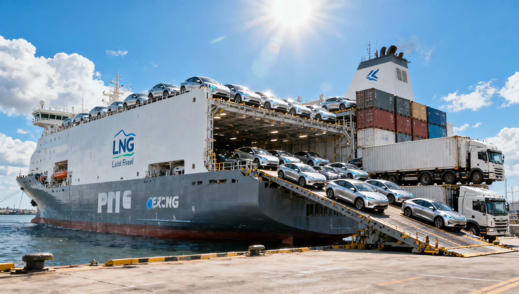 World's First 10,000-Car EV Transport Vessel Delivered